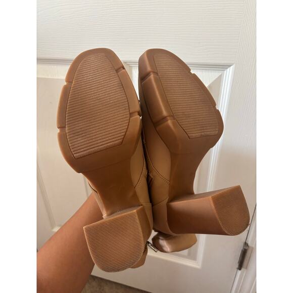 Steve Madden Herrick Ankle booties sz 11 tan - Picture 8 of 8